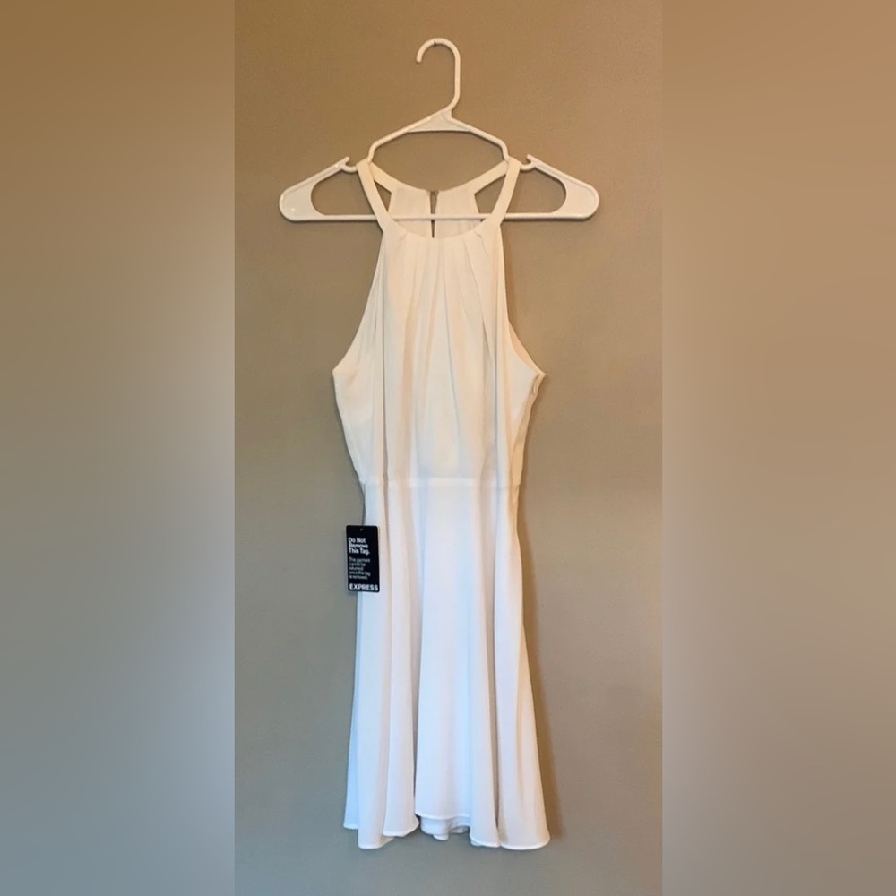 Express New with Tags White Cocktail Dress